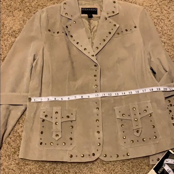 Leather blazer - Picture 6 of 8